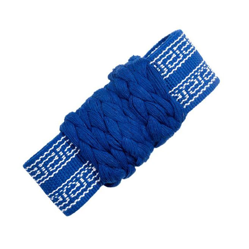 Solid color chinese classic Martial arts tai chi woven kung fu belt wushu belt chinese traditional opera belt for wusheng actor