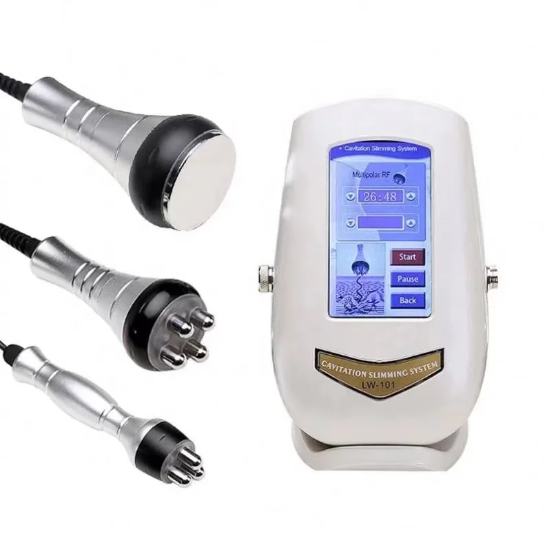 Portable 3 in 1  Radio Frequency 40k RF Body Slimming Machine Spa