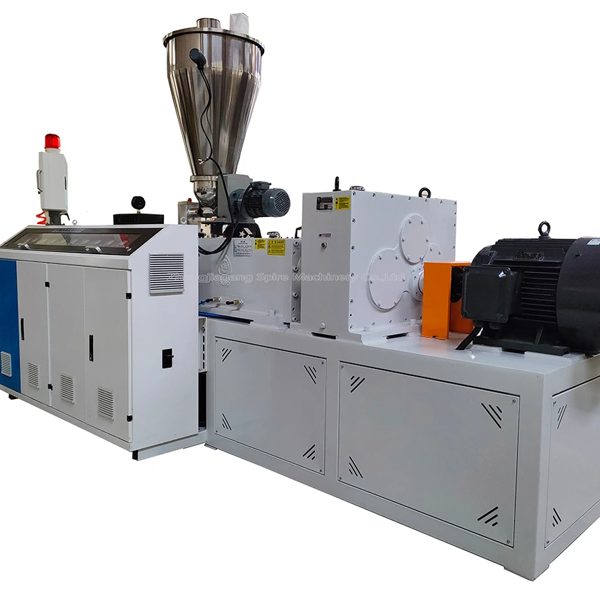 plastic extrusion machine extrusion pvc pipe thread making machine