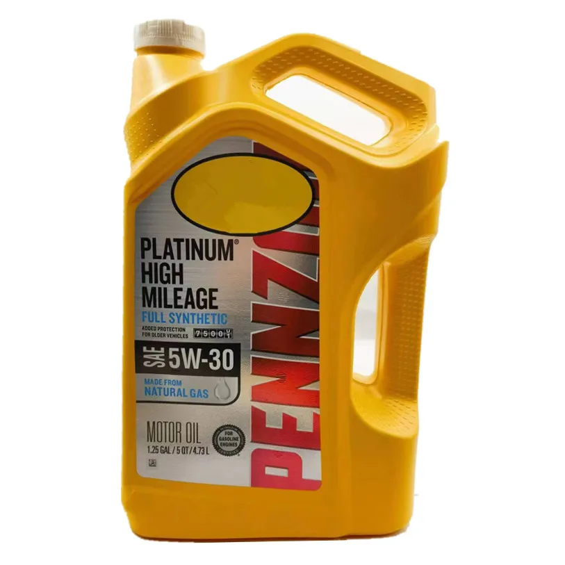 Manufacturers wholesale large total synthetic oil automobile hot products lubricating oil motor SAE 5W-30 4.73L