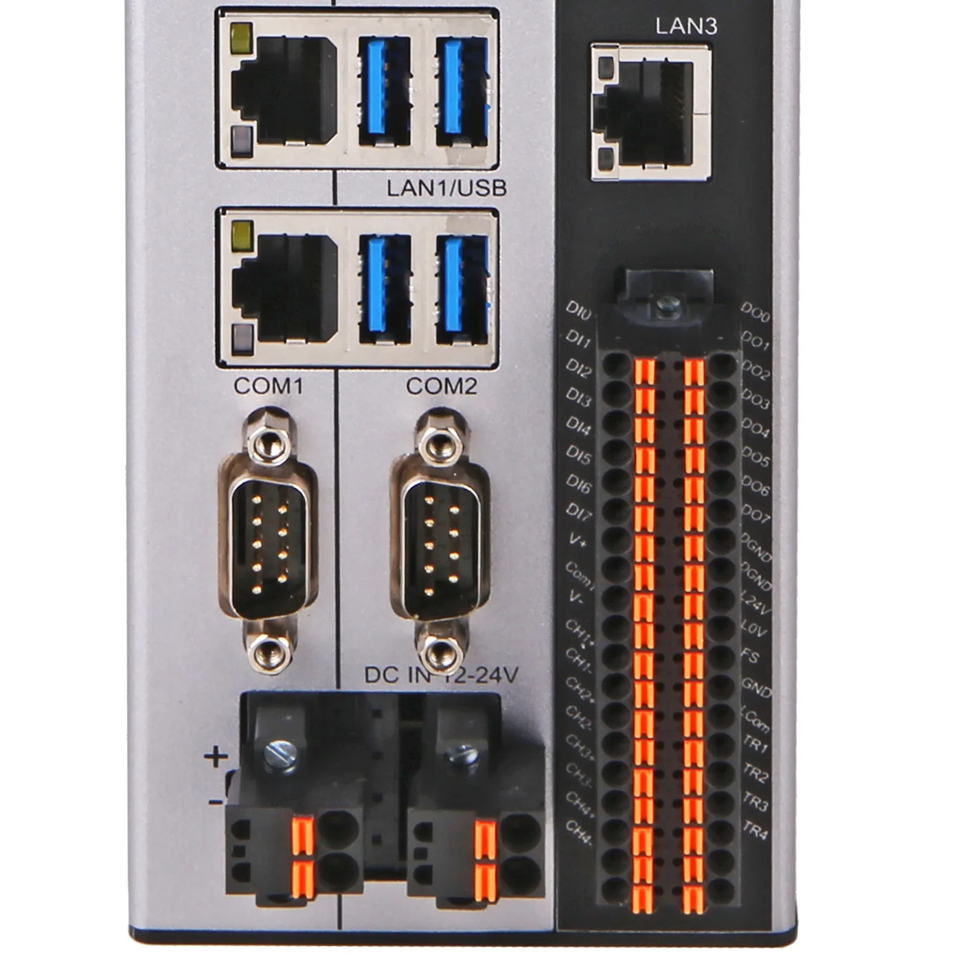 Core i7 i5 i3 pentium Celeron Fanless mini PC with 4 POE for machine vision