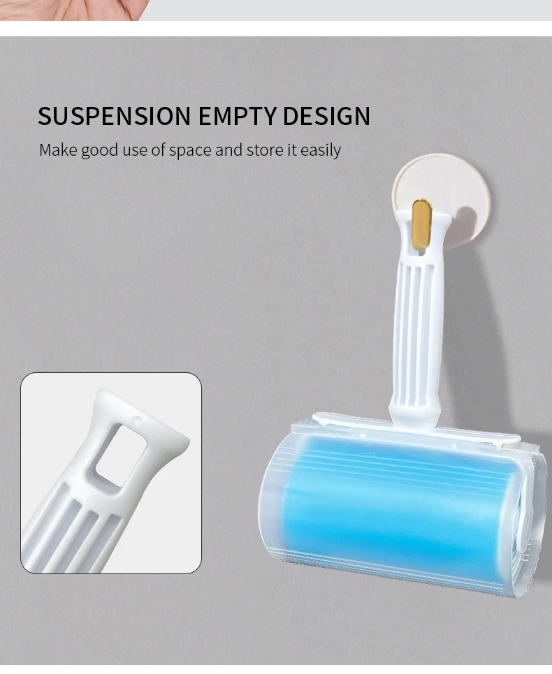 Reusable gel lint roller multi-functional 3 sizes set extra strong sticky lint remover roller