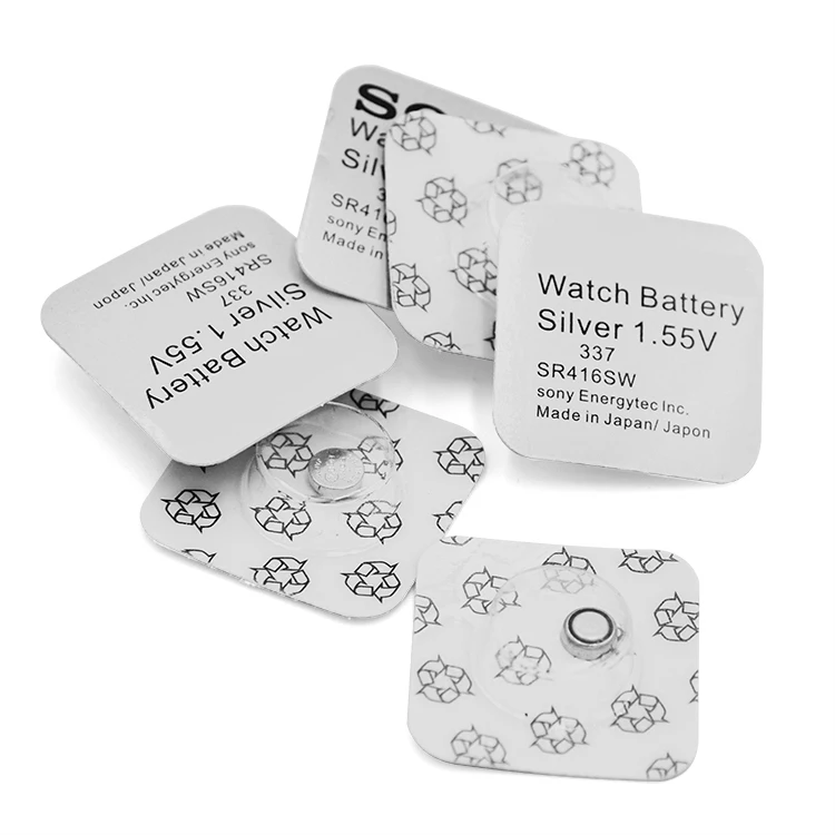 5 шт./партия батарея для SONY 337 SR416SW 1 55 В
