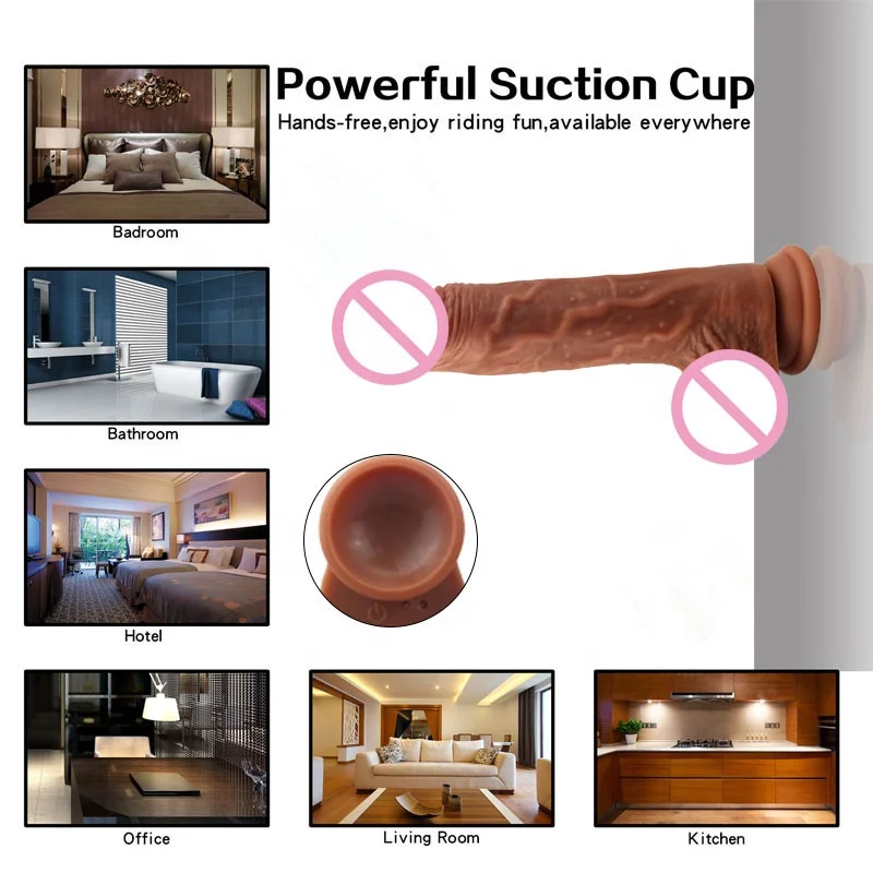 2023 NEW ARRIVAL Up and Down Sexy Vibrating Dildo Realistic Dildo Vibrator for Women Pussy Masturbation Lifelike Dildo with Heat