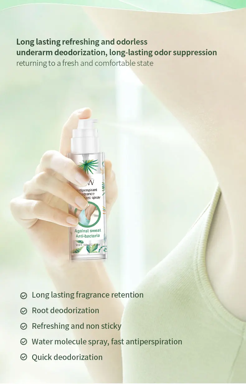 Body Deodorant Anti Transpirant Antiperspirant Dry Spray Underarm Against Sweat Anti-Perspirant 6