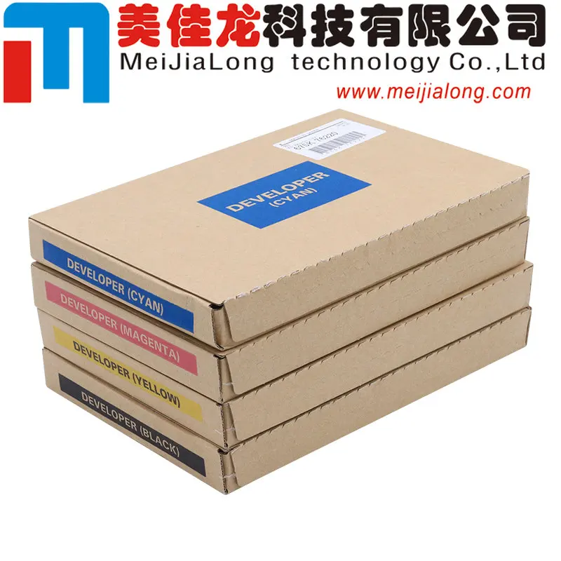 MJL 1Set Original New Developer 676K33611 676K33621 676K33631 676K33641 for Xero-x V80 V180 V2100 V3100 Versant 180 2100 3100