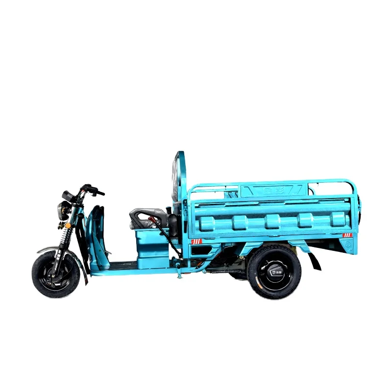 China 1000W Electric 3-Wheel High-Speed Tricycle with 72V Motor Open Cargo for Passenger Use at Competitive Price