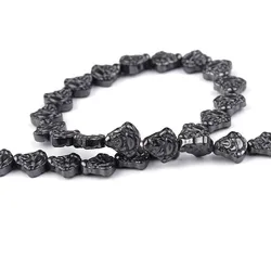 Assorted Hematite Spacer Beads Faceted Round Square Spacer Column Beads Jewelry Charms DIY Loose Beads