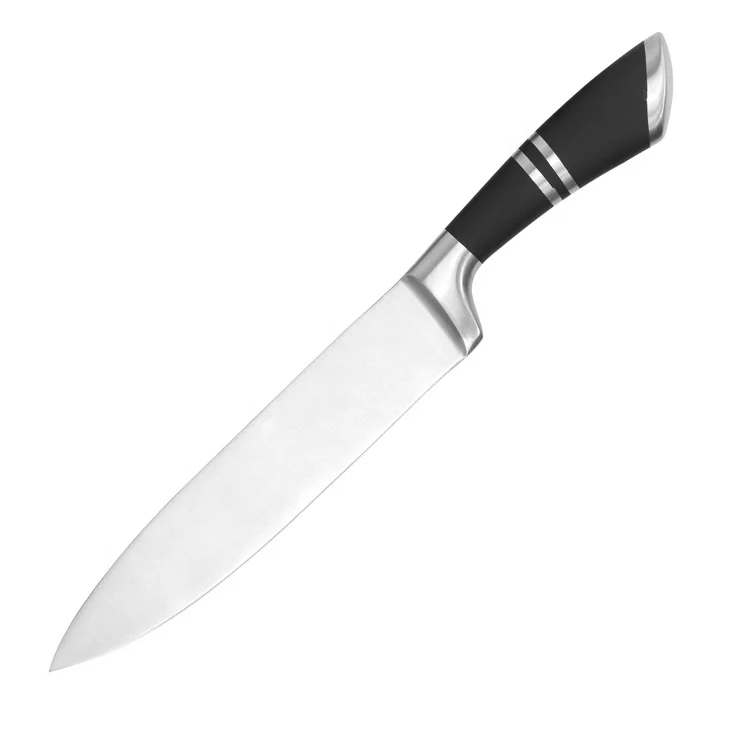  Newest Durable all steel kitchen knife scissors cutter clever acrylic block