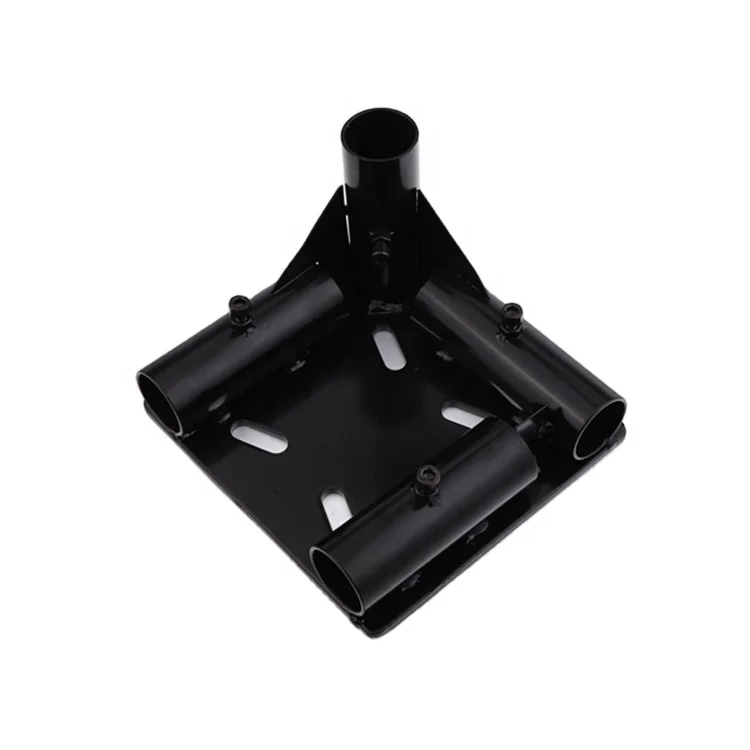 FH-1002R Hot sale pop special cold-rolled steel made black paint helper caster wheel support made in China