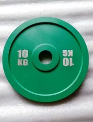 Powerlifting Calibrated  Steel Chrome Weight Plates  For Gym