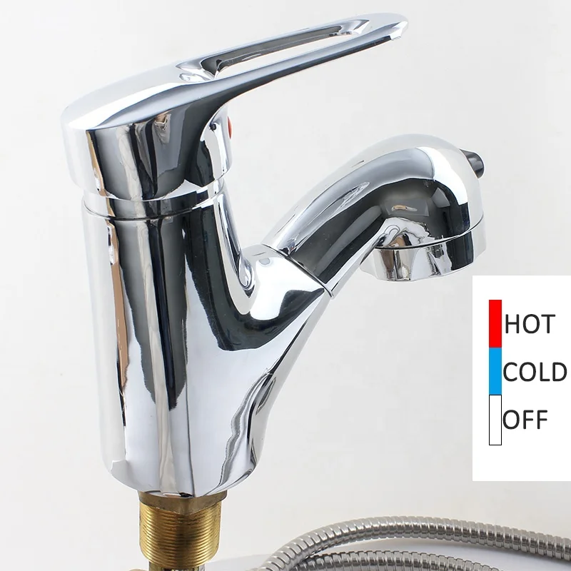 HEYRV Trailer Motor RV Camper parts Shower filtration Pull-out Water-Saving  shower head  bathroom faucet set