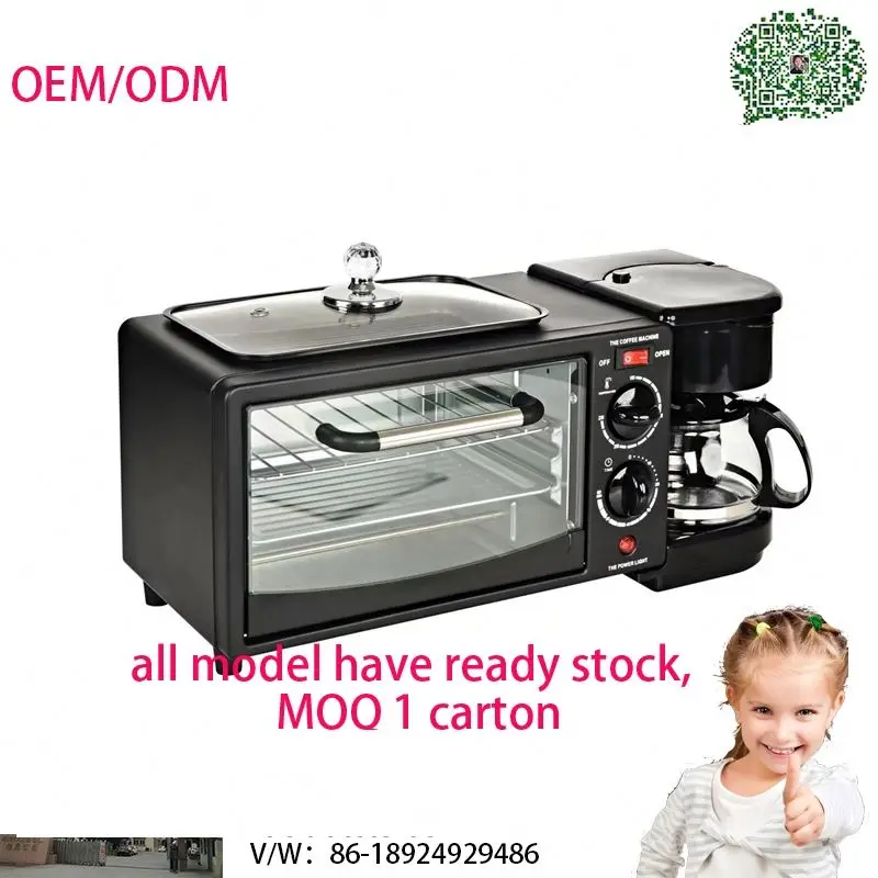 Wholesale Multi-function Household Sandwich Oven 3 in 1 Breakfast Maker