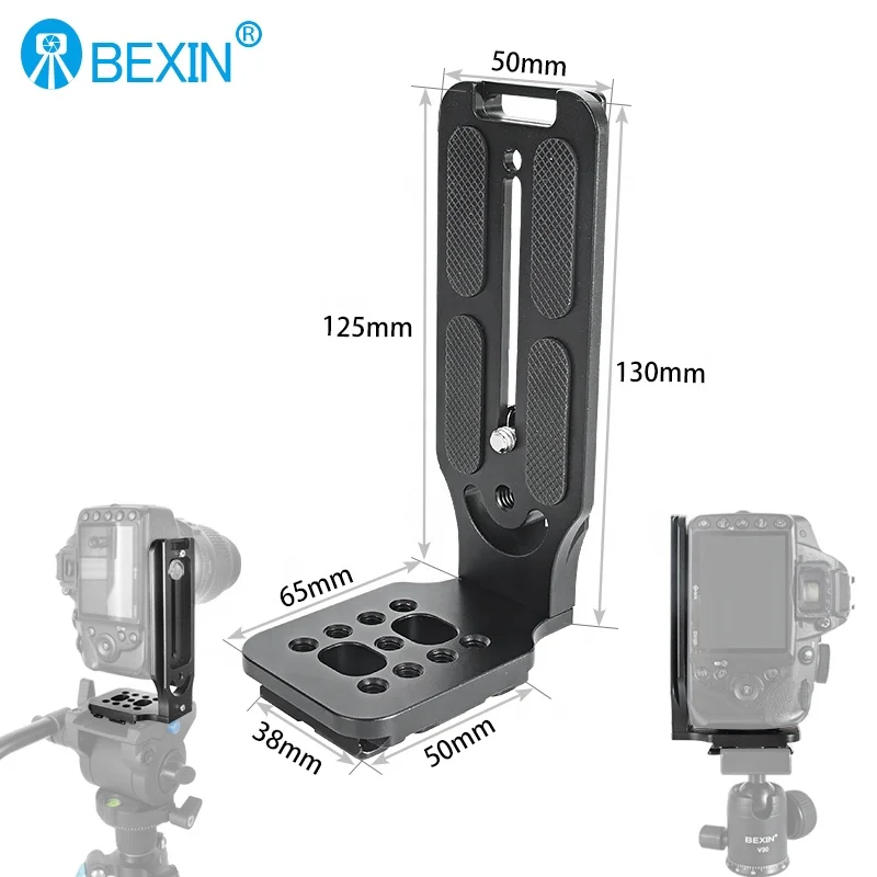 Universal Camera Quick Release Mounting L Bracket Plate For Canon Sony Pentax Fujifilm Dslr Camera Photo Studio Accessory