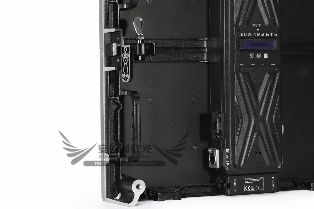 RDM/DMX512/Art-net/Kling-net warm white +RGB source  led matrix blinder /led panel light