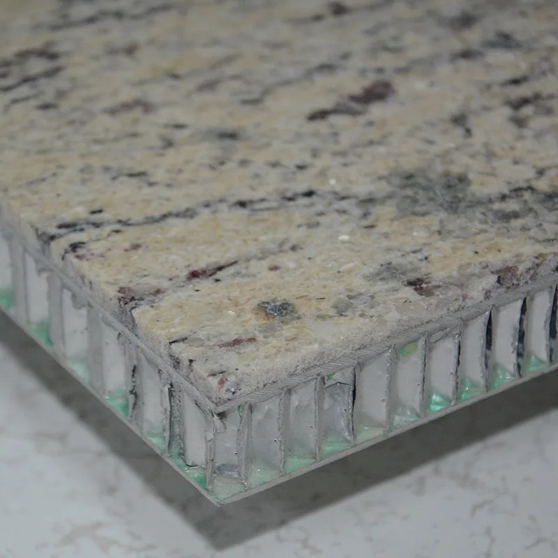 Modern Design Natural Stone Fiberglass Aluminium Honeycomb Composite Panel Fireproof and Anti-Static