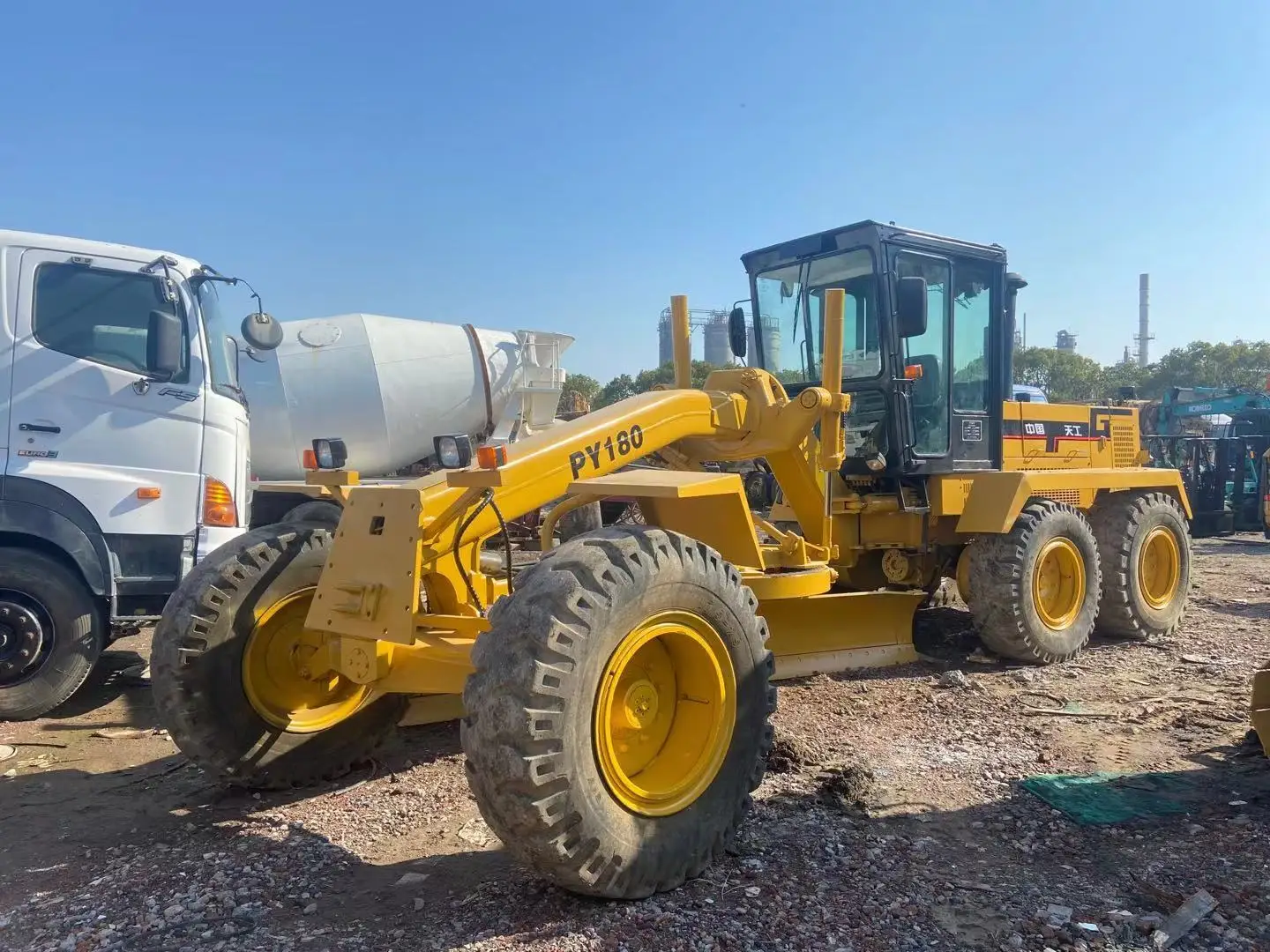 Hot sale PY180 motor grader tian gong