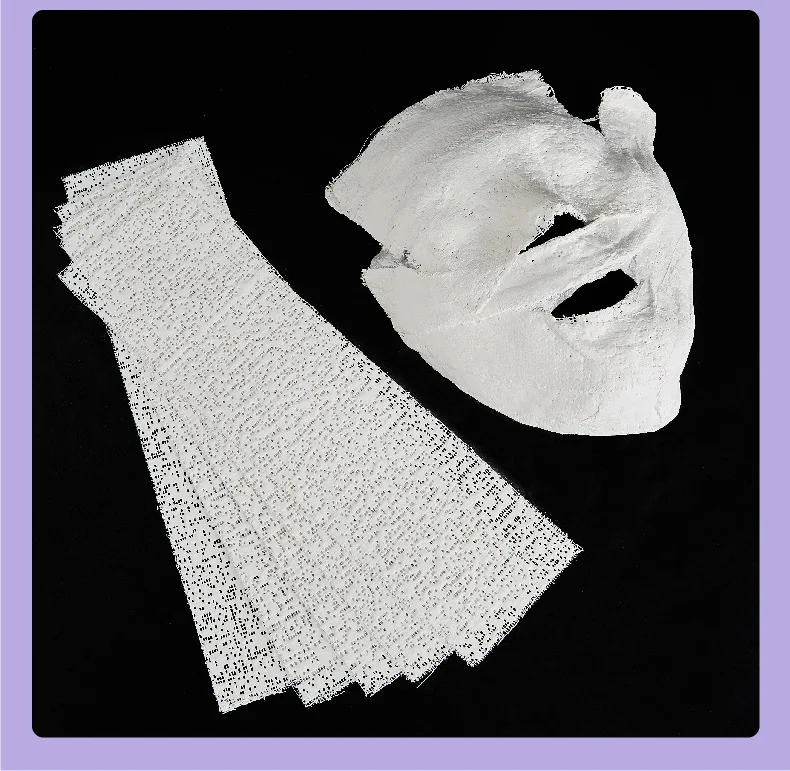 Skin Care Beauty SPA Gypsum Plaster Mask For 3D V Shape Lifting Slim Face Anti-wrinkle Moisturizing Mask Mummy Mask