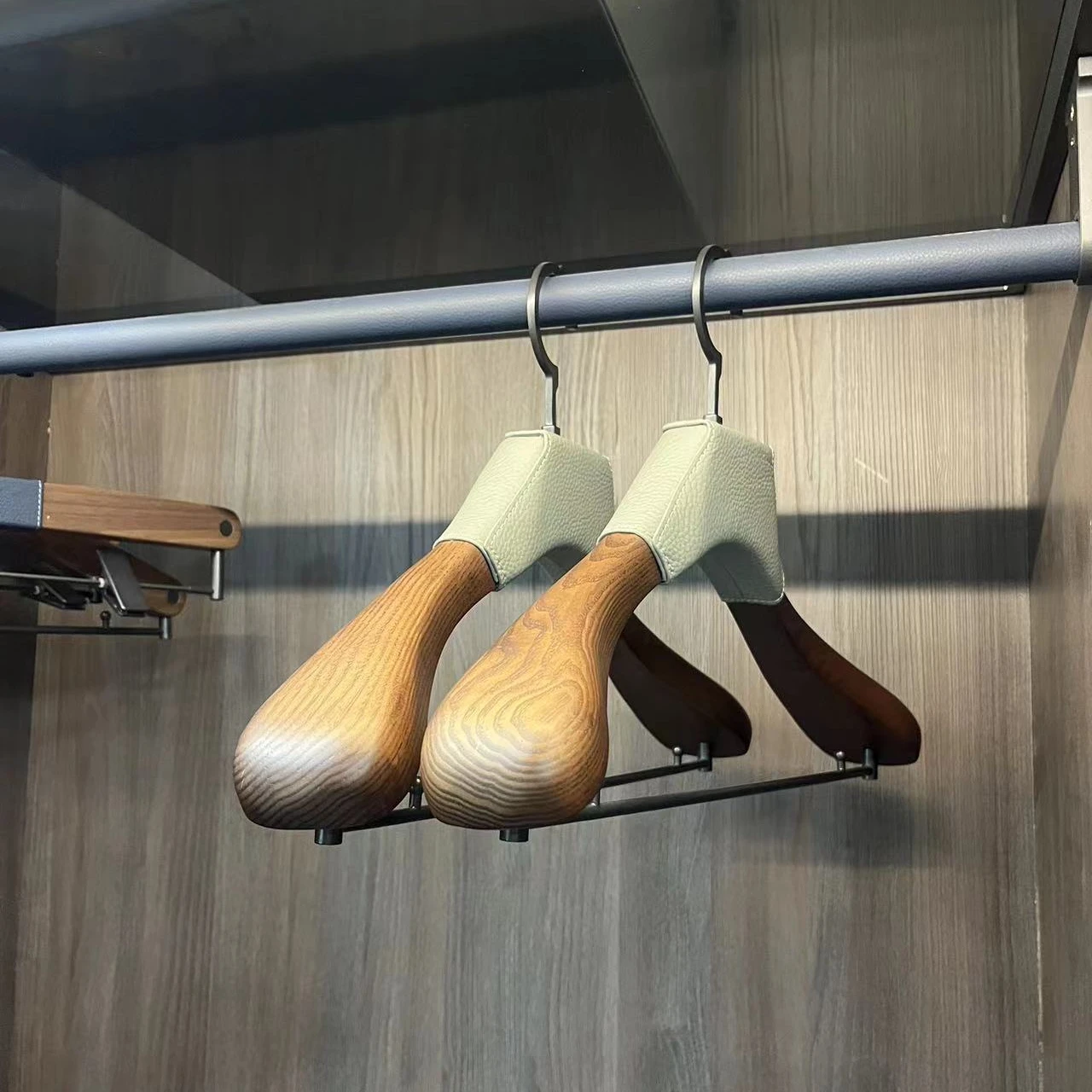 Solid Wood Hanger for Jackets Jeans Dresses Fancy And Latest Design Trending Hot Selling Coat Hanger