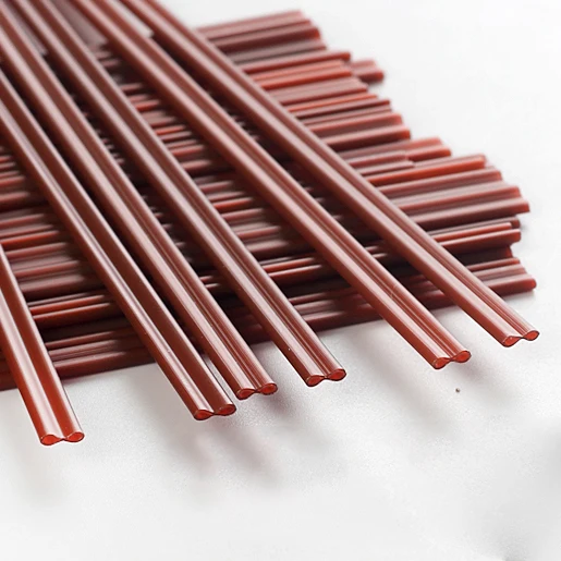 Disposable Plastic Coffee Stirrers Straw PS PP Brown Black Sip Stir Stick for hot cold drinks beverage