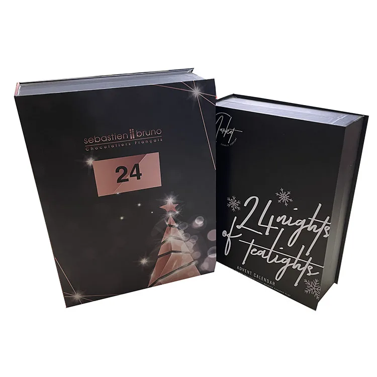 luxury handmade empty advent christmas calendars with blister