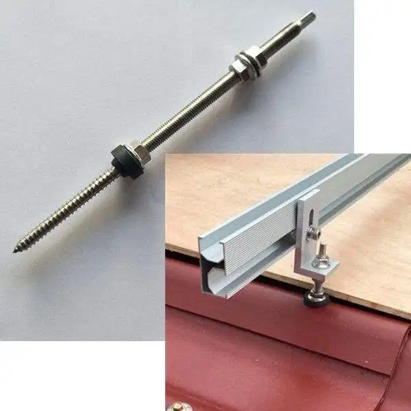 Aluminum Quick Installation Solar Accessories Panel Roof Mount Kit