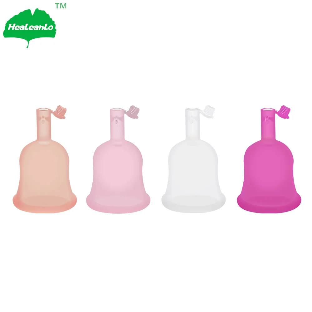 Healeanlo Hygiene Silicone Lady Menstrual Cup Regular Flow Soft Beginner Cup and Most Comfortable Menstrual Cup