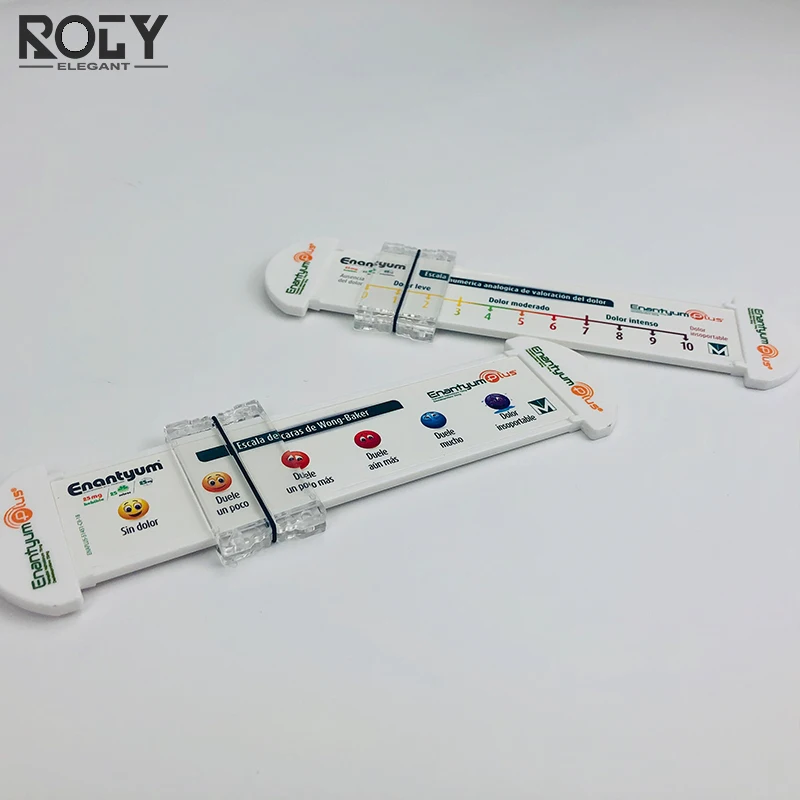 
Nursing Professional Pvc Flexible Plastic Medical Pain Score Scale Ruler 