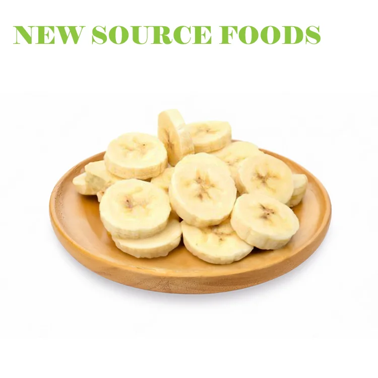 Wholesale IQF Bananas - Fresh Frozen, Ideal for Smoothies & Baking