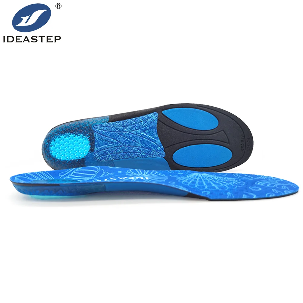 PP Shell Heel Cup Hiking Muscle Training Badminton Pain Relief Runinng Insoles For Shoes Sports Sport Insole