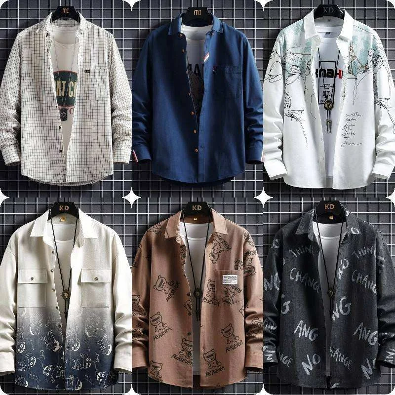 High Quality Custom OEM Mens Muscle Dress Shirts Slim Fit Stretch Long Sleeve Casual Shirts