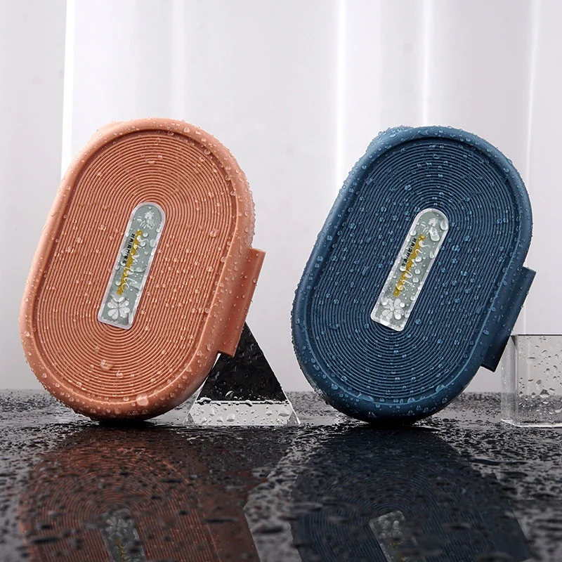 Soap Bar Case Lets Plastic bathroom accessory  Soap Holder with lid Travel Leakproof Soap Box