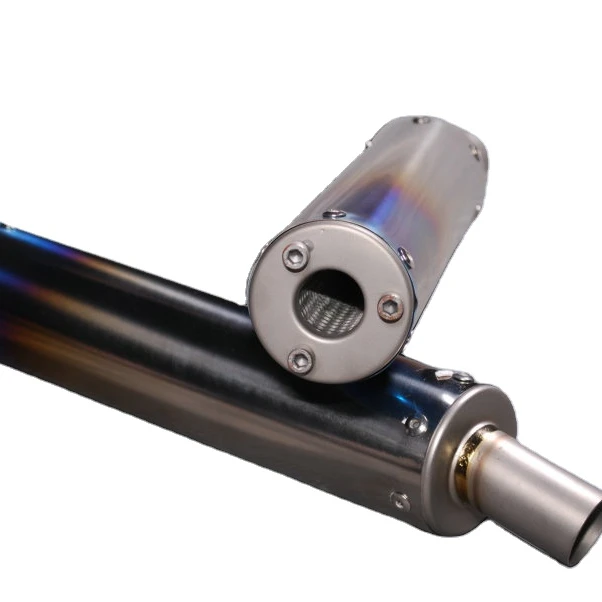 Универсальный мотоциклетный глушитель, глушитель выхлопной трубы, запчасти для мотоциклов