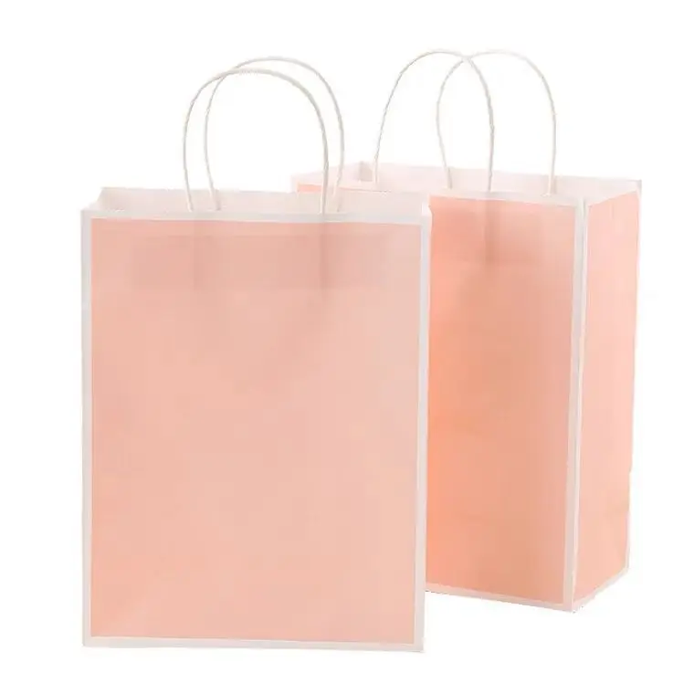 Custom cheap price printed logo gift paper bags Garment Paper Shopping Bags With Logo Print