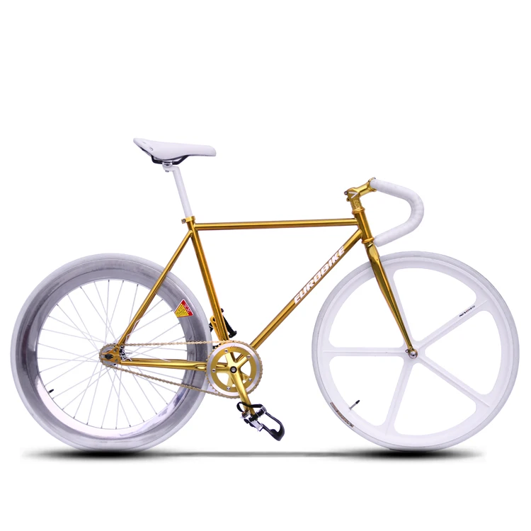 Велосипед с фиксированной передачей 700c односкоростная дорожка, цветной велосипед OEM