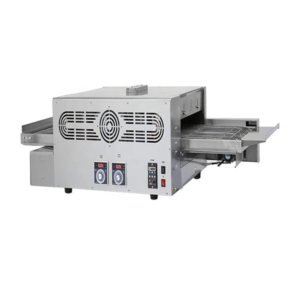 BERDASENA mutilfuctions automatic  maker biscuit machine bakery equipments gas burner conveyor belt pizza oven