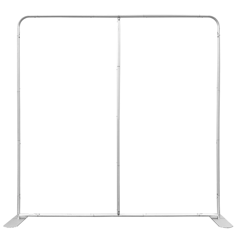 2024 new 8x8ft straight popular pillow case cover tension fabric party new design photo booth backdrop stand