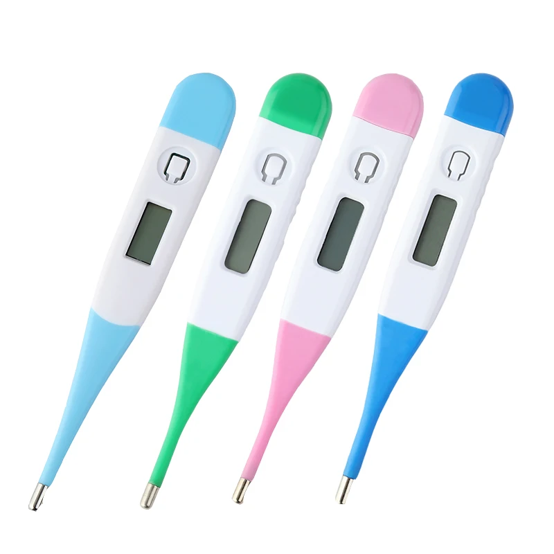 Wholesale Medical Electronic Oral Digital Fever Thermometer Baby Clinical Thermometer New Design Oral  Free Clinical Thermometer