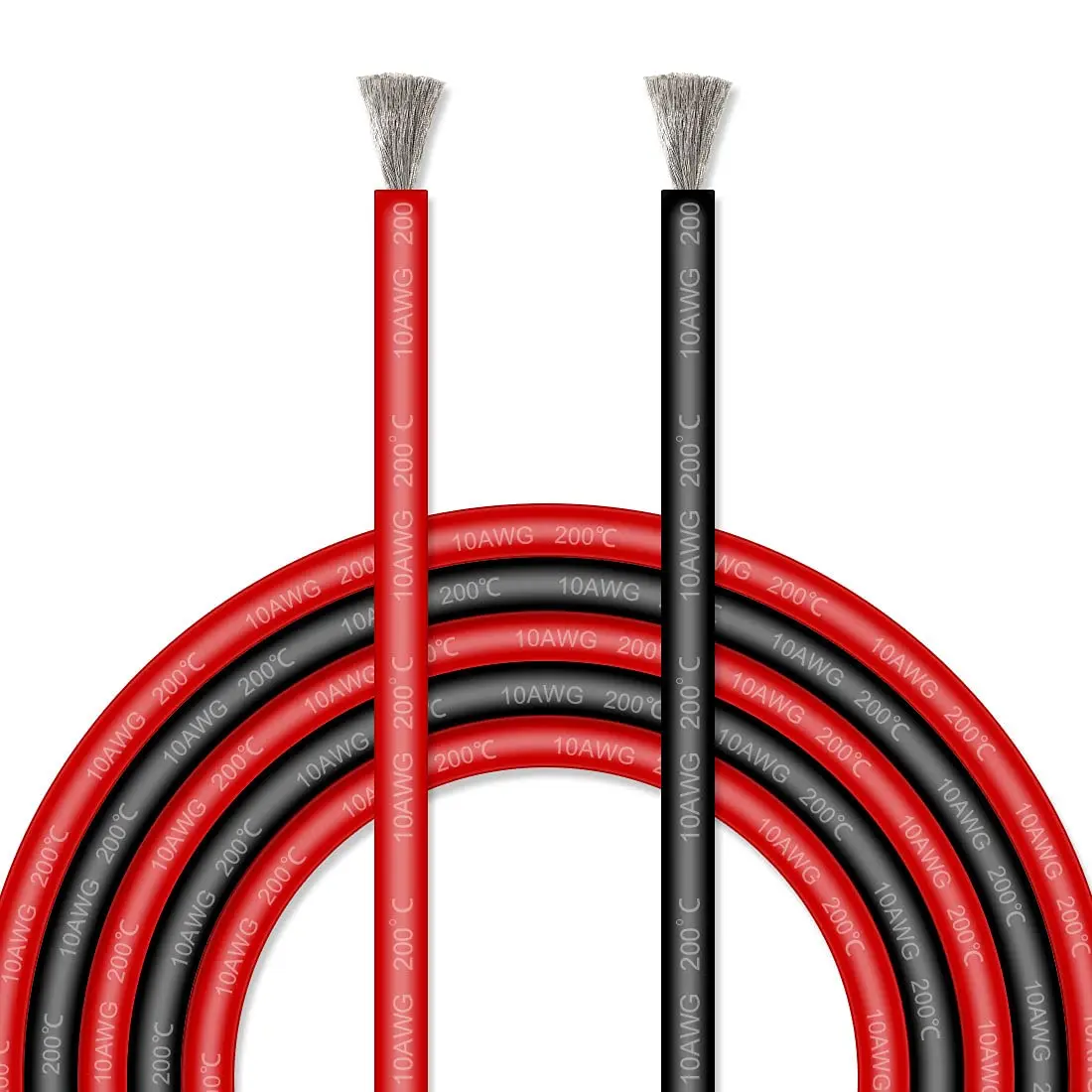 High Conductivity Flexible Silicone Tinned Copper Wire 1 Core ROHS Certified with Durability for Household Flat Cable Use