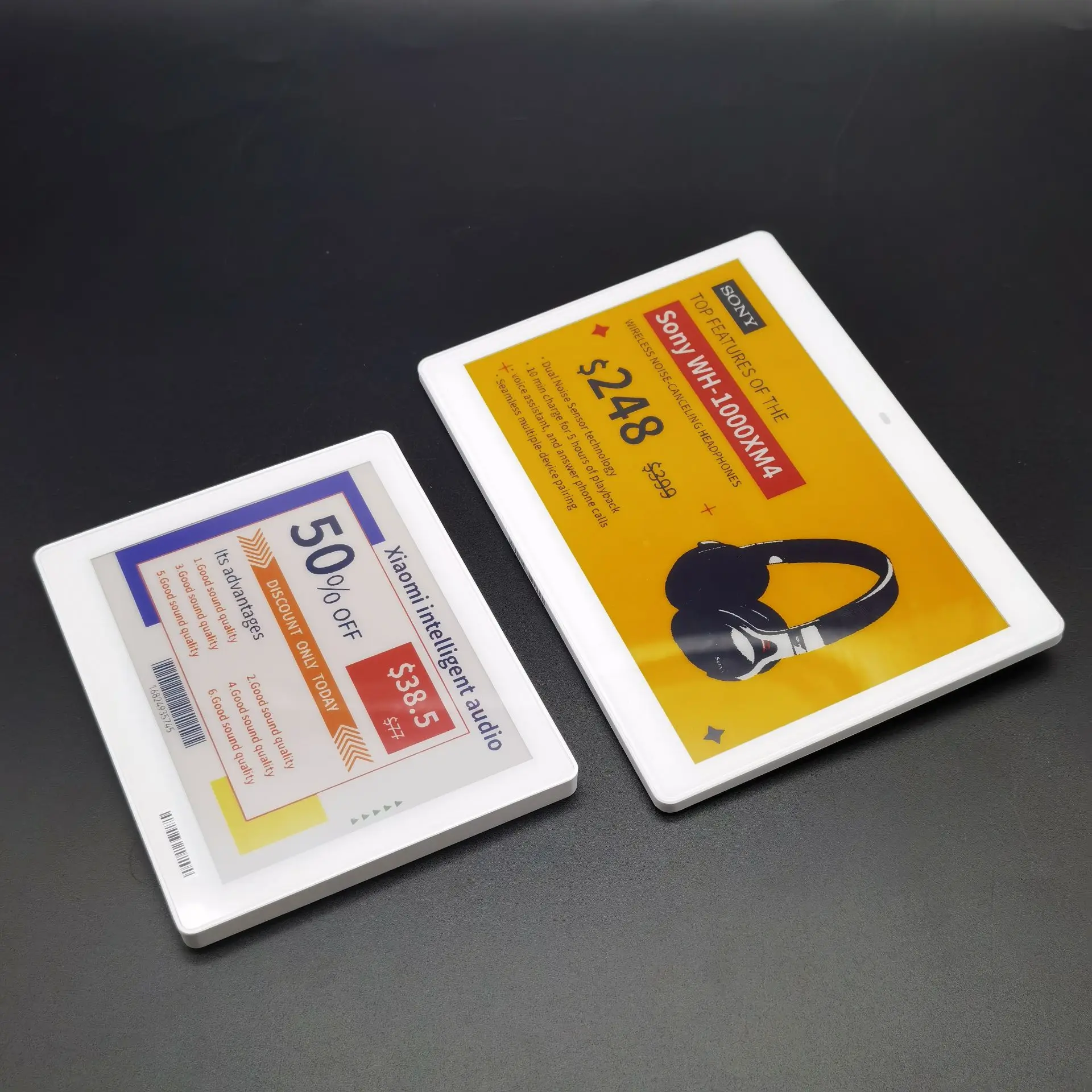 China Supplier Cheap Ble 2.4G NFC E-paper Pricer Digital Shelf Edge Display Pricing Tags ESL E-ink Electronic Price Label System