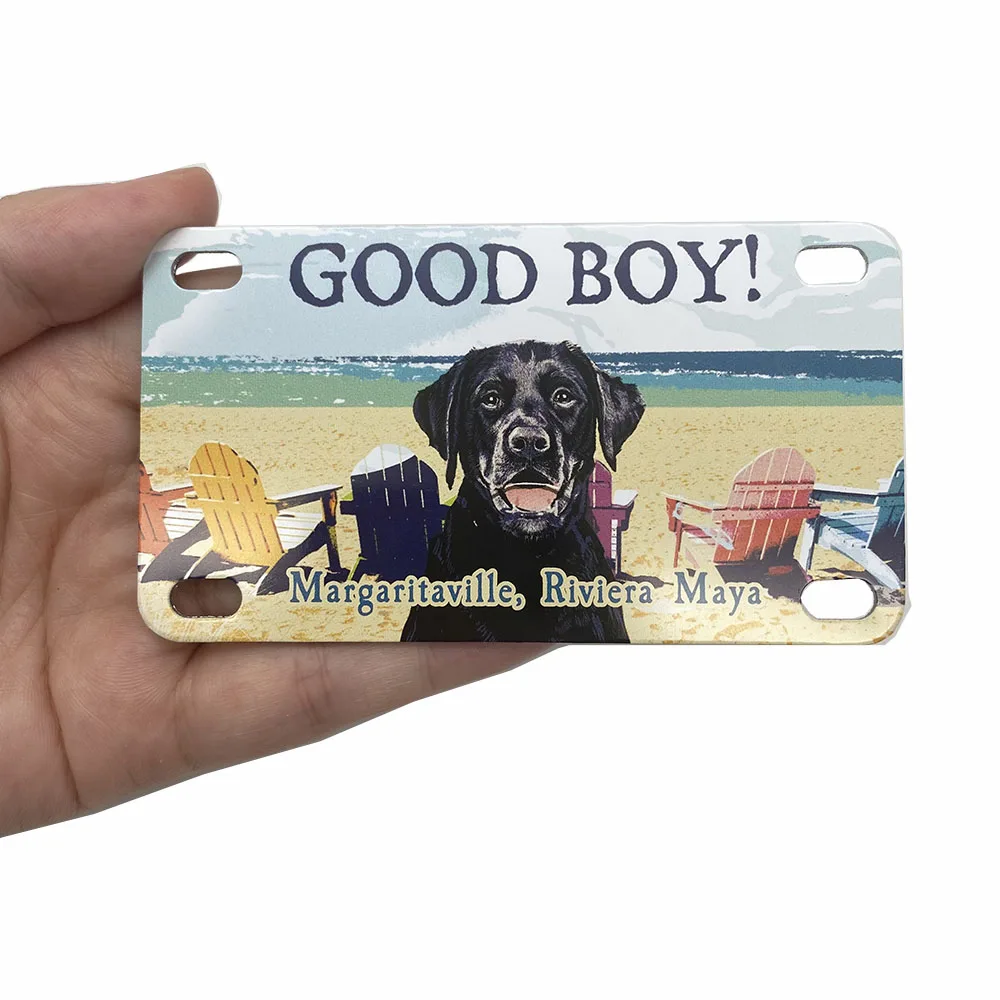 YYX Good boy цифровая печать двойного назначения визитная карточка магнит на холодильник для украшения дома и сувенир