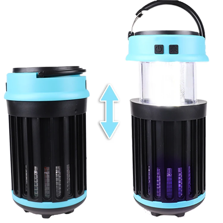 
Mosquito Killer Lamp Outdoor Rechargeable Solar Led Camping Lights 