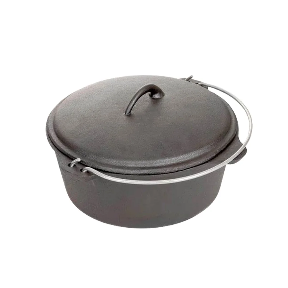 12QT cast iron dutch oven factory support