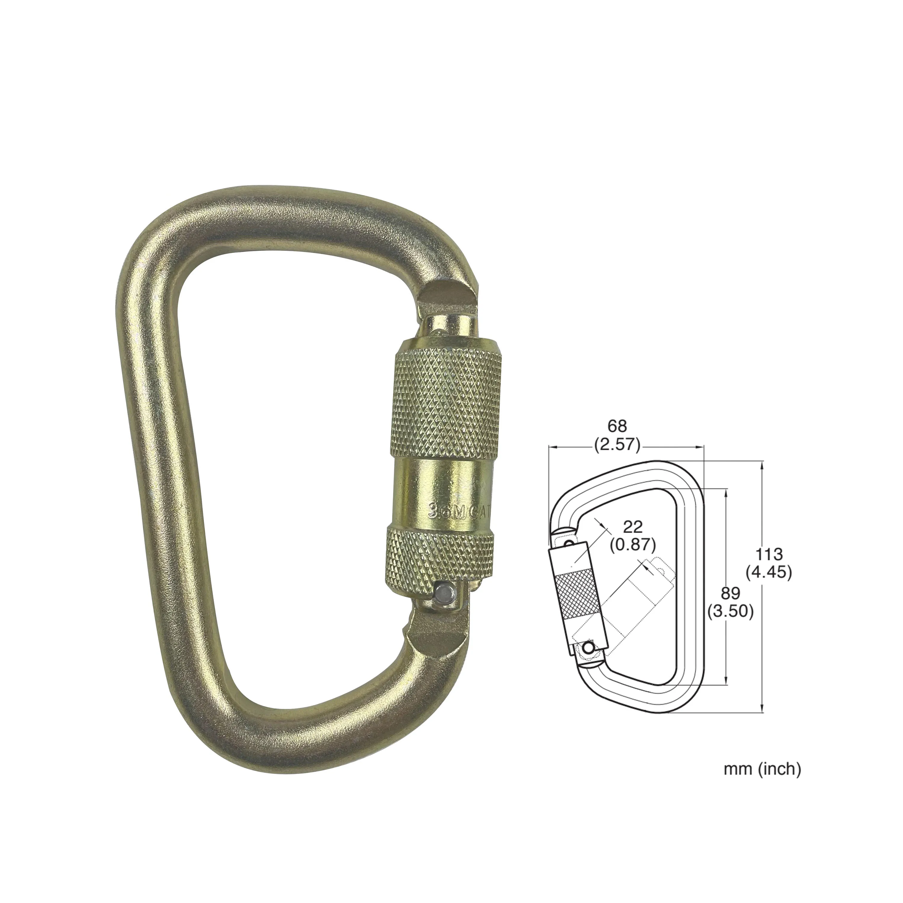 20M safety lifeline suitable for firefighting, water rescue, adventure Two-person horizontal lifeline