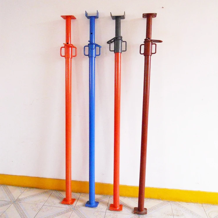 Span Adjustable Steel Props And Acro Jack For Scaffolding Support Shoring