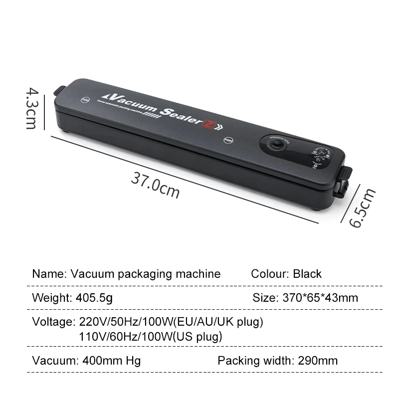 Food Vacuum Sealer Packaging,Machine Kitchen Vacuum Food Sealer,Automatic Household Electric Vacuum Packaging.