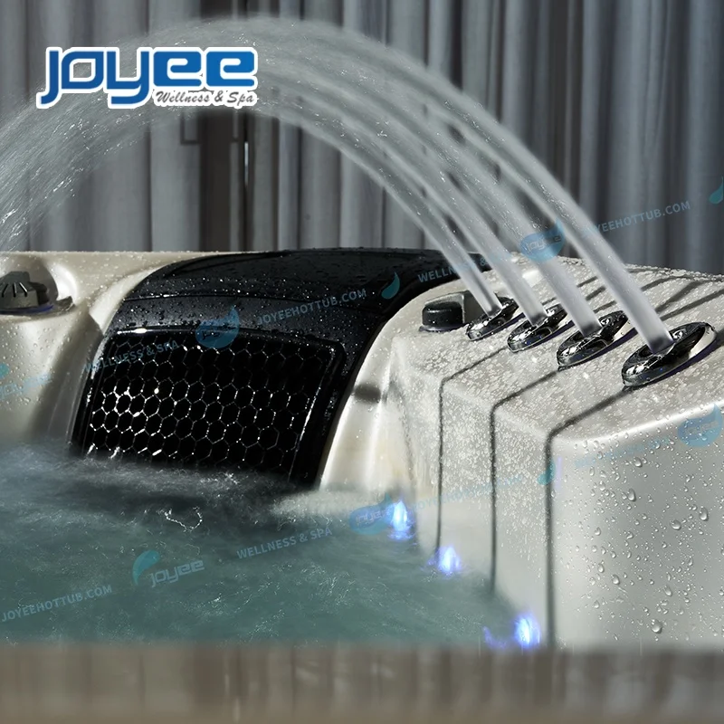 Оптовая продажа спа-ванны JOYEE balboa для гидротерапии Массажная гидромассажная Ванна уличное садовое спа 5