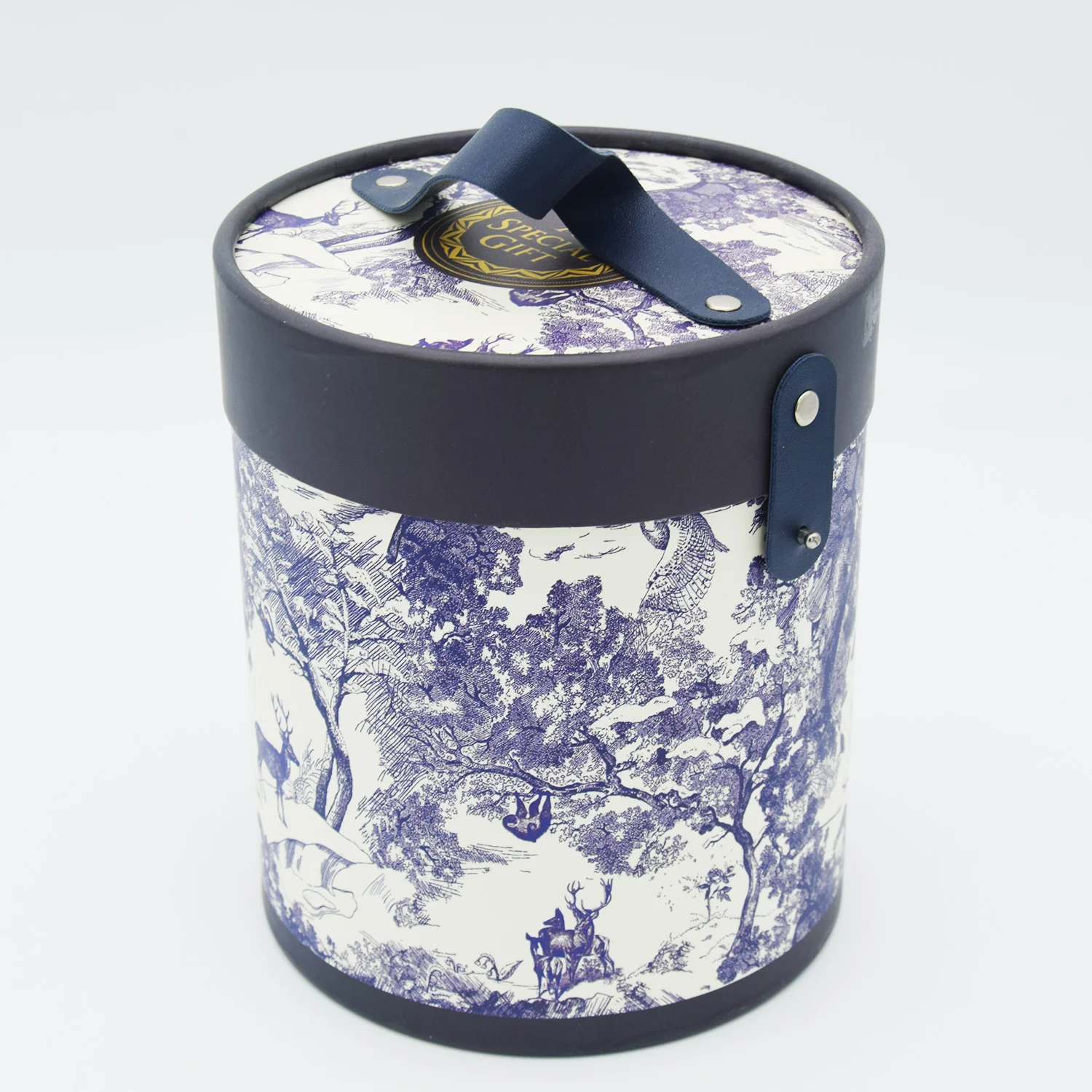 Cheap Factory Price cylinder box cylinder box packaging new style round perfume cylinder gift box