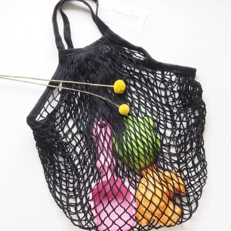 Natural Cotton Vegetables Market Shopping Mesh