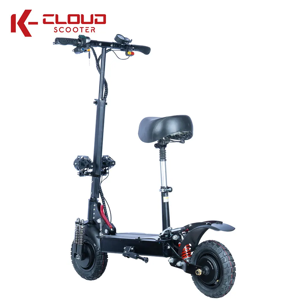 Eu Usa Uk Warehouse 2400W Dual Motor Foldable Two Wheel Mobility Electric Scooter For Sale